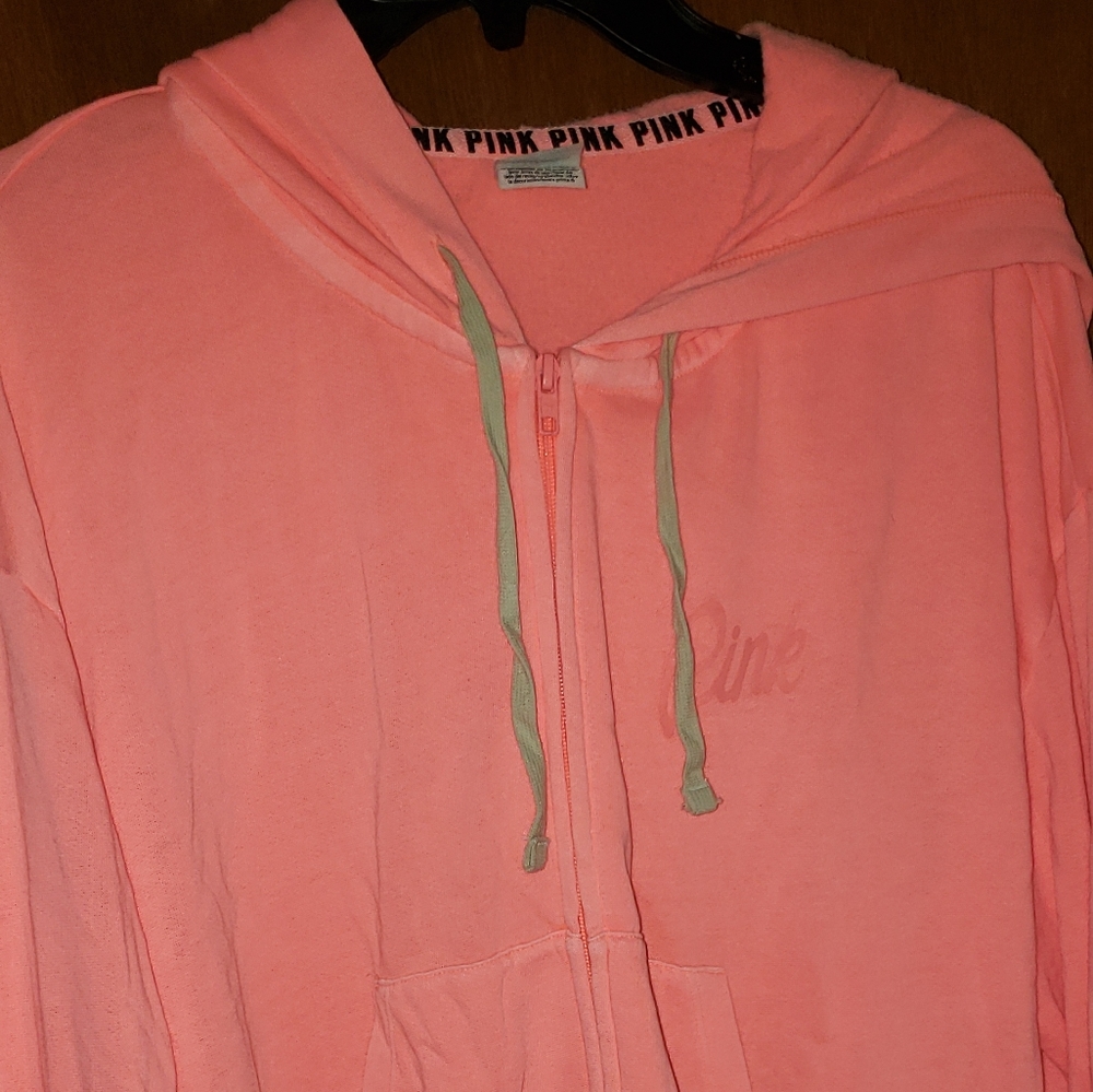 Victoria secret zip up hoodie